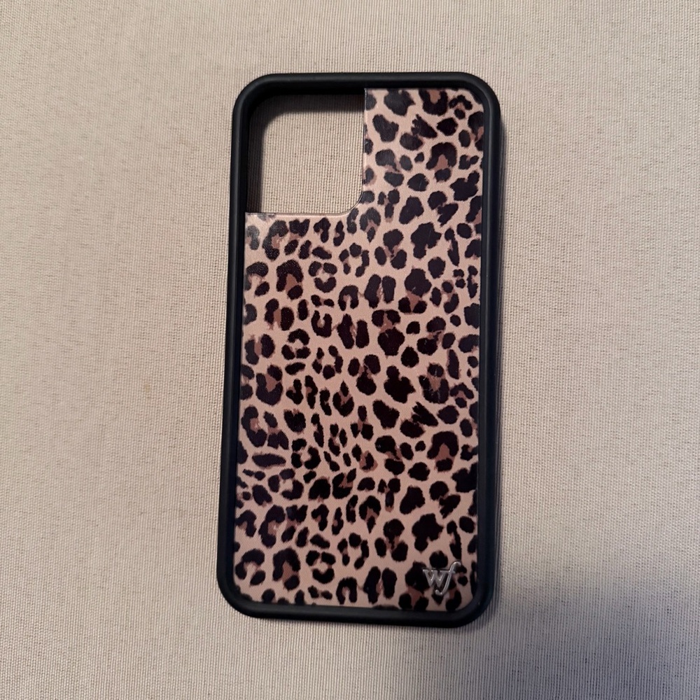Wildflower Meow Brown iPhone 12 Pro Max Case – Visible Wear